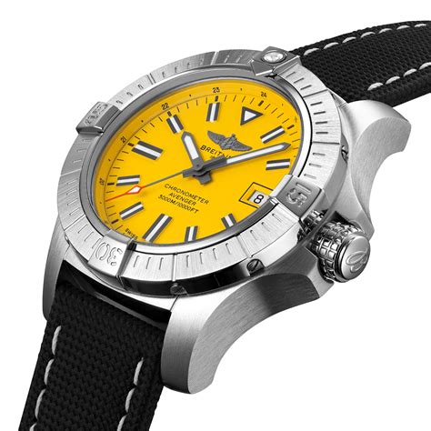 breitling avenger watch strap|breitling avenger watch price.